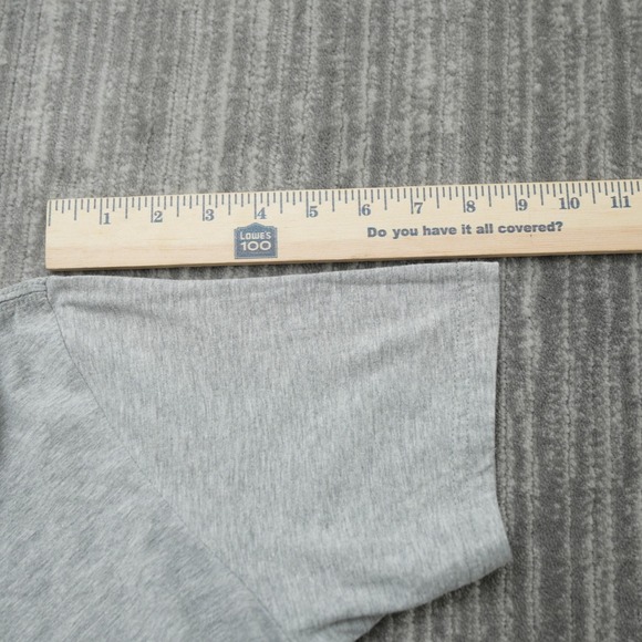 Adidas T Shirt Men's Gray Amplifier Tee Rutgers Crew Neck Short Sleeve XS - Picture 7 of 7